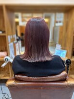 アドラーブル 長岡新保店(adorable)&nbsp;透明感抜群♪ダブルカラーブリーチハイトーンラベンダーピンク