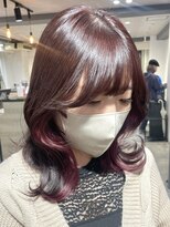 ムク 横浜店(muku)&nbsp;ミルクティーベージュダブルカラーケアブリーチインナーカラー