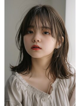 ルアナ(Luana) Luana☆ナチュラルブラウン顔まわりレイヤースタイル