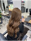 ブリーチなし柔らかアッシュベージュ