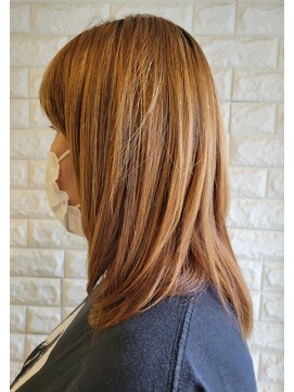 松本平太郎美容室 国立店 ロングレイヤー×酸性ストレートパーマ