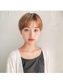 すっきりマッシュショート