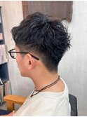爽やか×ラフに決める、大人の余裕ヘア/ニュアンスパーマ