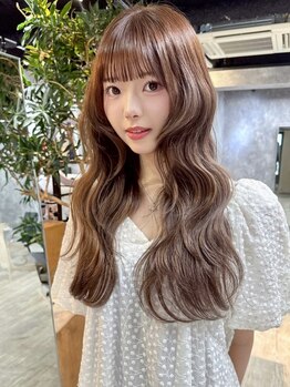 イコ 心斎橋(.ico)の写真/【アメ村/四ツ橋すぐ】ダメージレスなブリーチなしダブルカラーで、透明感のある美髪を手に入れよう♪