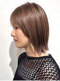 ナチュラルシルキー・ストレートボブ