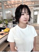 くせっ毛風ボブパーマ