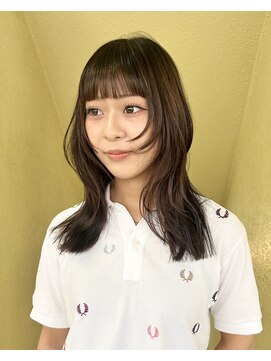 ローレン(LOREN) ミディアムヘア/デザインカラー/フェイスフレーミング/栄/久屋