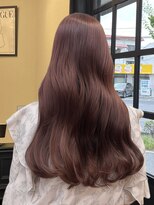 セジールへアメゾン(SAISIR HAIRMAISON)&nbsp;くびれヘア/アプリコットオレンジ/夏のヘアアレンジ/岡山