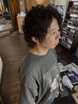 ヘアラウンジ アングゥ(hair lounge ungu)&nbsp;short hard perm