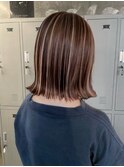 ハイライト×外ハネボブ