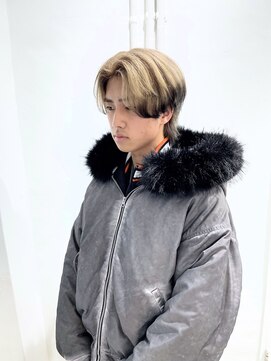 ミュー(Mu) エンドカラー　裾カラー　デザインカラー