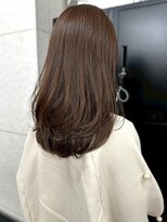 スターズ 柏(STARS)&nbsp;オリーブグレージュカラー 透明感カラー レイヤーカット 艶髪