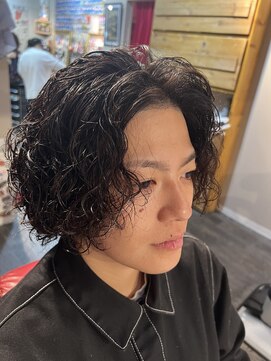 サンアンドマーリィズバーバー 駅前店(SON&MARLEY'S BAR BER) スパイラルパーマ　本厚木駅　メンズパーマ