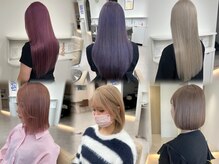 ツヤと透明感でつくる、“今っぽブリーチカラー”