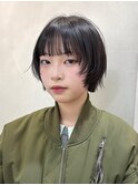 ハッシュカット/大人ショートヘア/ボブ/20代30代/渋谷