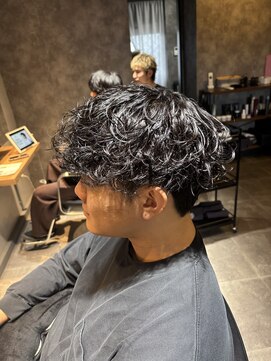 ハイプ 木更津(HYPE) 【シャドウパーマ】木更津サーフカール刈り上げセンターパート