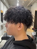 ブルニール 心斎橋(BLEUNIR) ツイストスパイラルパーマ メンズ マッシュ ツーブロック