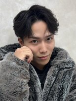 エルマーク 松山(L-MARK)&nbsp;センターパート/フェザーパーマ/スパイラルパーマ/men's