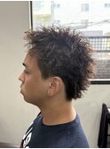 スパイキーパーマ