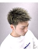 束感ハイトーンショート