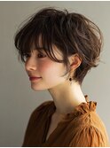無造作ハンサムショート