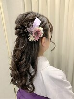 バサラ 銀座三丁目店(VASARA)&nbsp;ゆるふわ巻き♪着物ヘア/袴ヘア