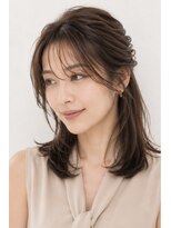 サーカス バイ ビュートリアム 青山(CIRCUS by BEAUTRIUM)&nbsp;大人 上品ハーフアップ  くるみちゃんヘアも〇 表参道 青山