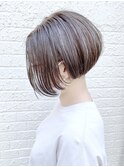 【morio成増 セリザワ】刈り上げボブ ハイライトカラー