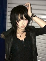 オルン(ORGN.)&nbsp;平成 レイヤーカット ハッシュカット シャギーレイヤー落ちる黒