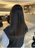 和歌山／シナモンブラウンのかきあげ前髪ロング