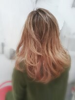 フラッグ ヘアー 天神西通り店(Flag HAIR)&nbsp;☆パステルグラデーション☆