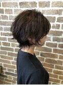 小顔ショート/ショートウルフ/ふわふわショート