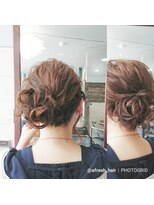 アフレッシュヘアー(afresh hair)&nbsp;ヘアアレンジ