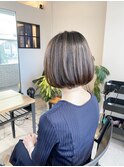 ノンブローでおさまる大人ショート ボブ ロング Tree 本厚木