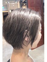 ヘアー クレイジュ(HAIR CRAYGE)&nbsp;ショートボブ　グレージュ