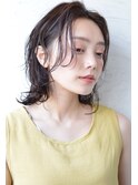 【恵比寿ro-ro】セミウェットウェーブ×オリーブカラー