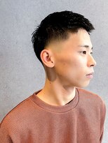 フジヤマバーバーショップ アジト(FUJIYAMA BARBER SHOP ajito) クロップフェード刈り上げ【田中美旺】b804