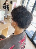 刈り上げマッシュパーマ/ソフトツイストパーマ