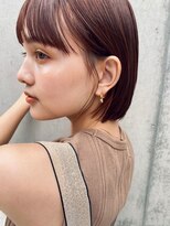 ガレージ バイ グリーン 原宿 表参道(Garage by green)&nbsp;【loki】ボブ×モカブラウン