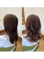 デュアル(dual)&nbsp;50代悩み解決☆セミロングヘア　静岡市／葵区