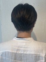 クラク 笹塚店(KURAKU) 爽やかアップバングショートツーブロック刈り上げワックスなし