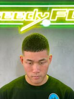 グリーディーフォックス 三軒茶屋(GreedyFOX)&nbsp;波巻き/マッシュパーマ/ウルフ/ハイライト<理容室>三軒茶屋