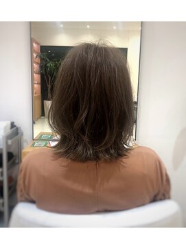 メゾンブラン アヴェダ(Maison Blanc AVEDA) 柔らかベージュくびれヘア