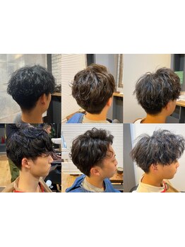 【デザインカット\5800】ラフで格好良いメンズスタイル！決めすぎず朝のセットが楽なカットを施します！