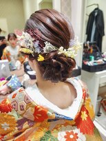 ブラウ ネイル パーティー(Blau Nail Party)&nbsp;和装シニヨン