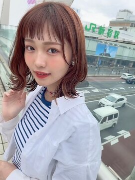 アンダーバーホワイト(_WHITE) 韓国風くびれミディレイヤー