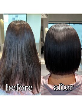 ルミス 銀座(Lumis) ストレートスタイル/艶髪/髪質改善/縮毛矯正/20代30代40代50代