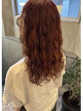 カフネ(CAFUNE) くせ毛ウェーブロング/ブリーチなしダブルカラー