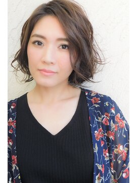 カシア cassia hair dressing salon 【cassia】ミディアム　[30代40代50代]