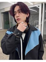 レコ 渋谷(LECO)&nbsp;ブリーチなしレッド